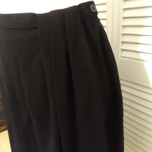 Giorgio Armani virgin wool draped skirt sz 8 *N - Picture 7 of 10